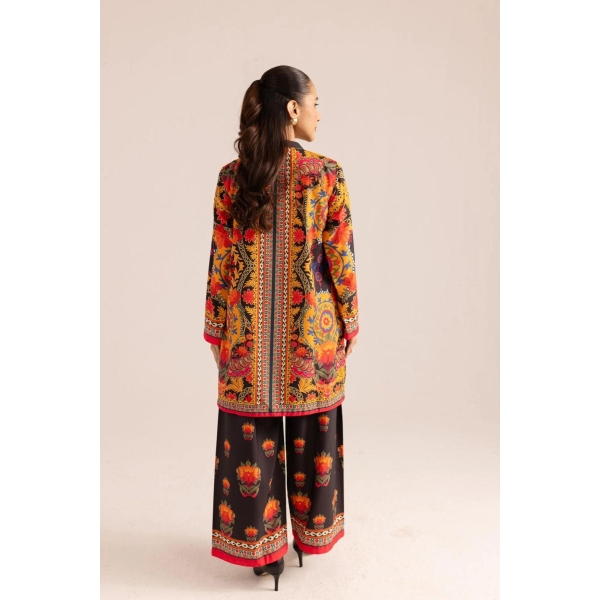 Stylish Colorfull Printed Shirt and Trouser Set - 2 Pcs 3